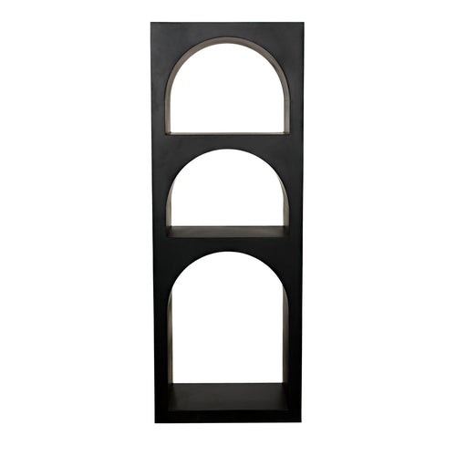 Noir Aqueduct Bookcase