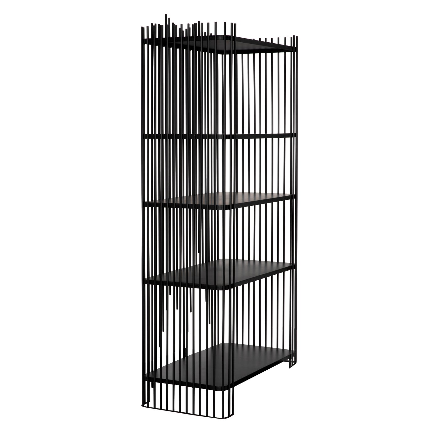 Noir Mila Bookcase