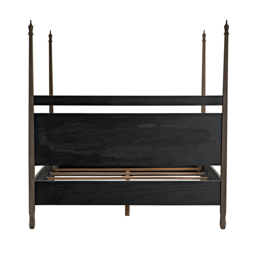 Noir Venice Bed, Eastern King