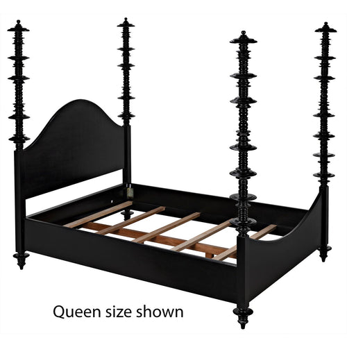 Noir Ferret Bed, Eastern King