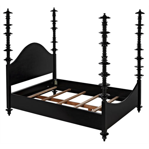 Noir Ferret Bed, Queen