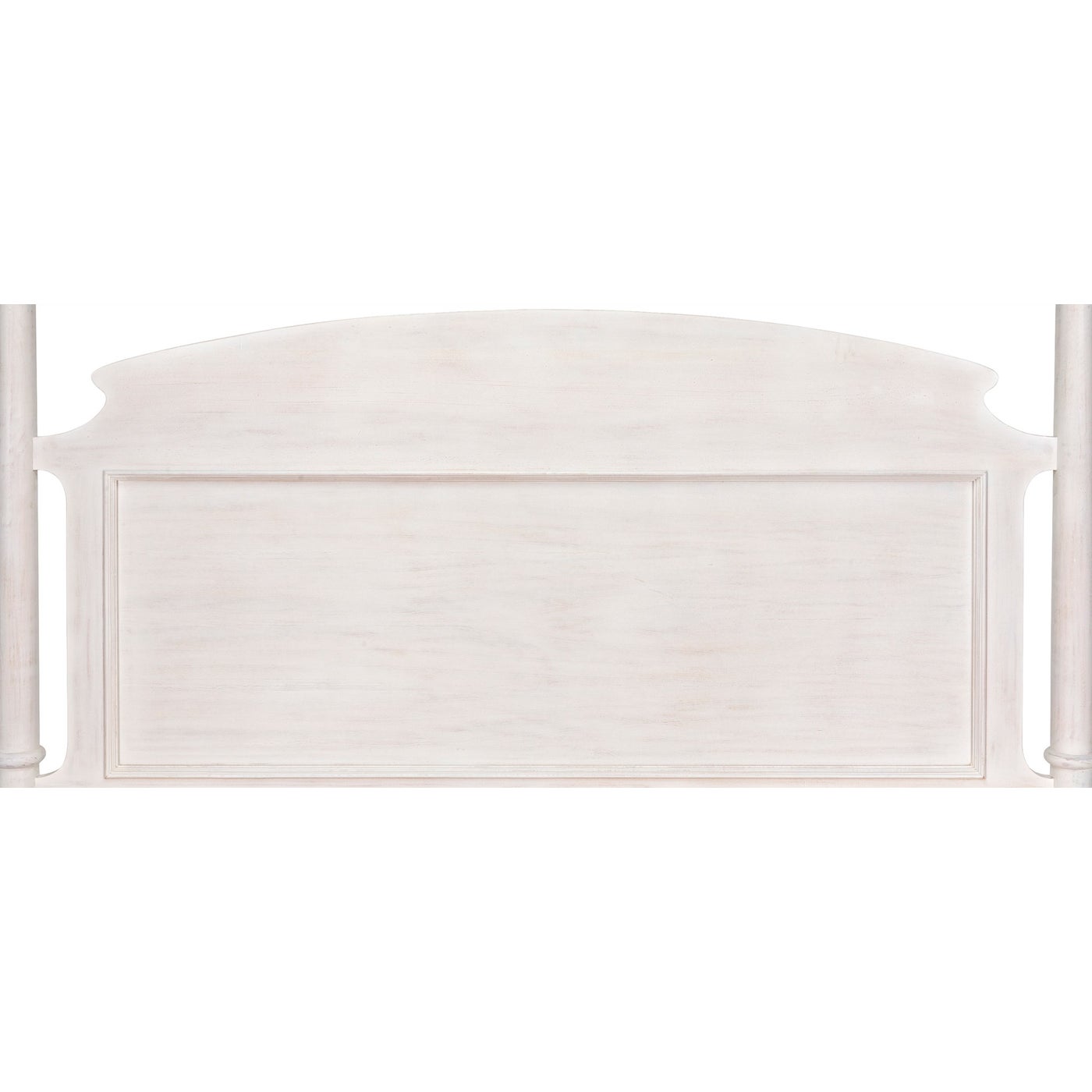 Noir New Douglas Bed, Eastern King, White Wash
