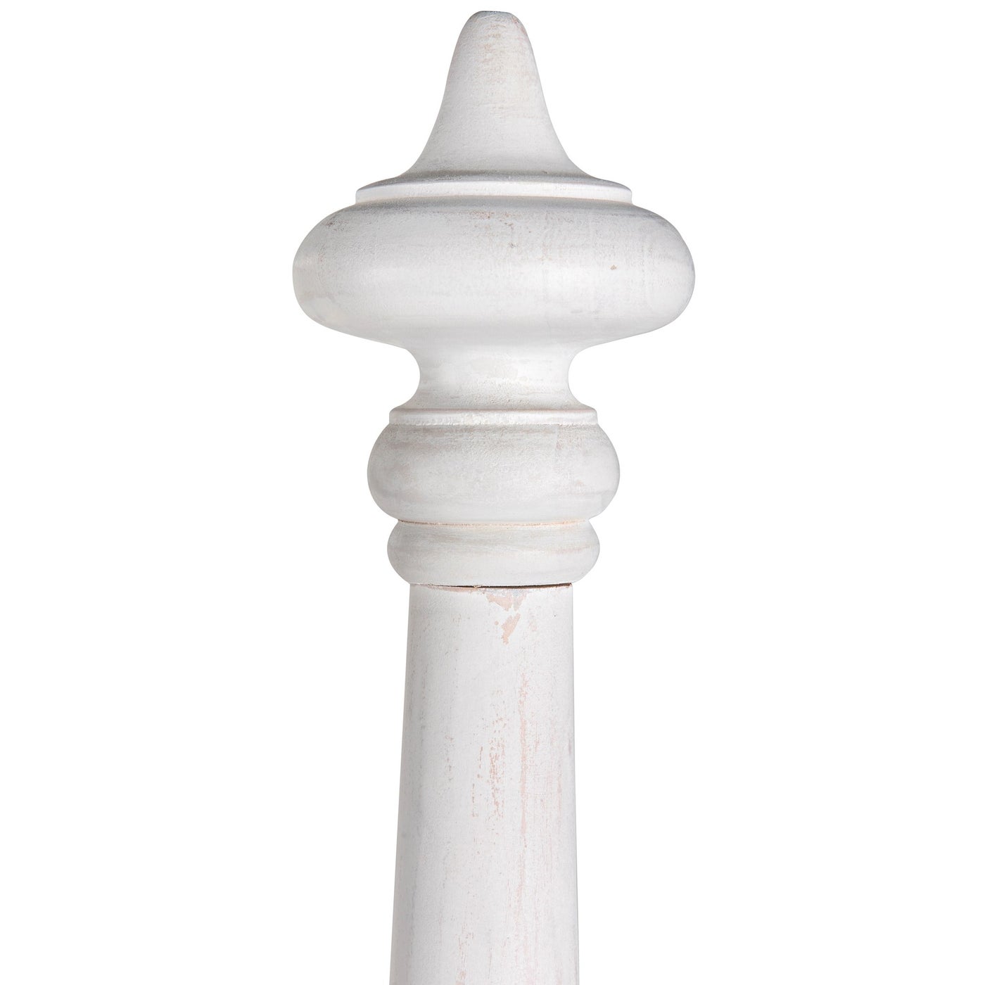 Noir New Douglas Bed, Eastern King, White Wash