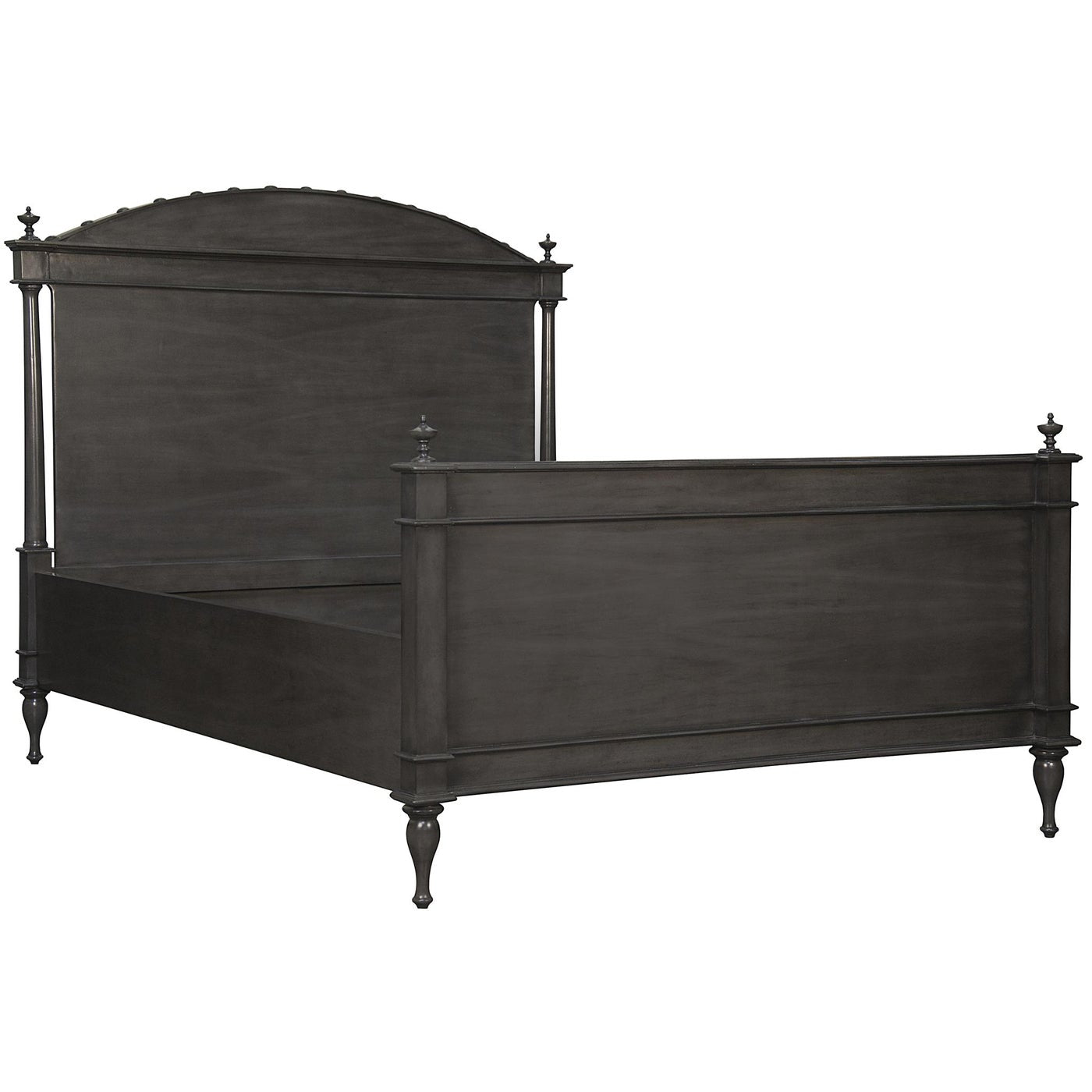 Noir Owen Bed in Pale Mahogany