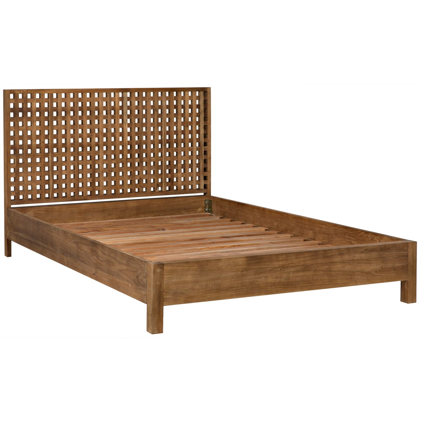 Noir Quinnton Bed, Queen, Teak