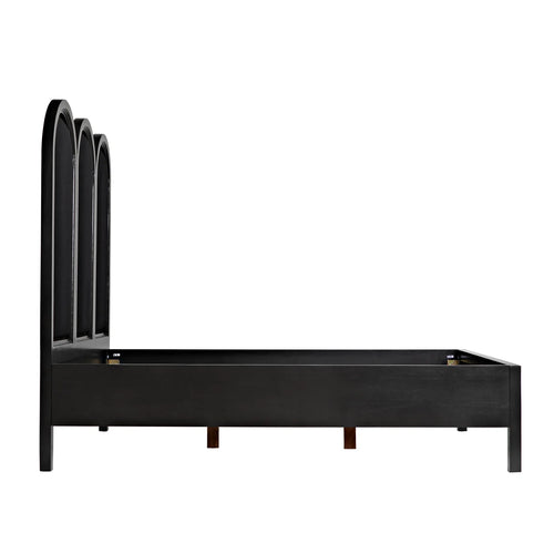 Noir Arch Bed, Queen