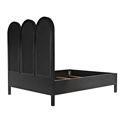 Noir Arch Bed, Queen