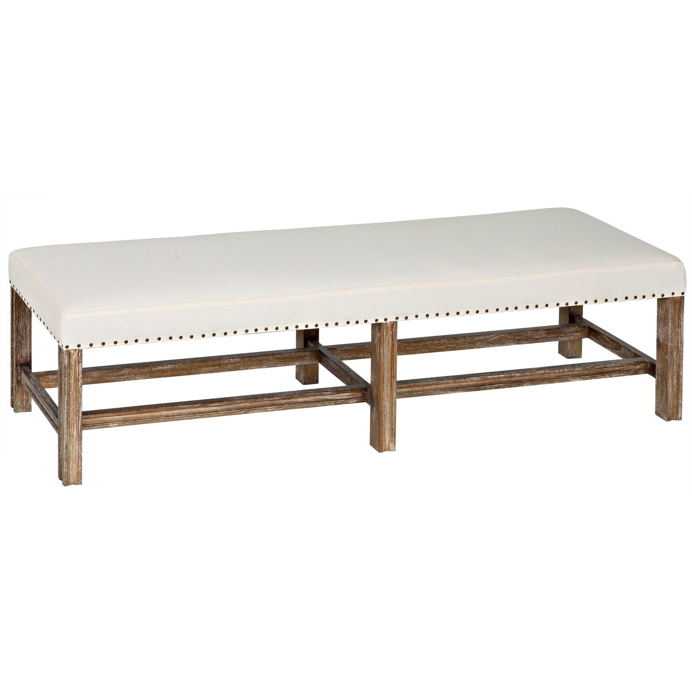 Noir Sweden Bench, Grey Wash