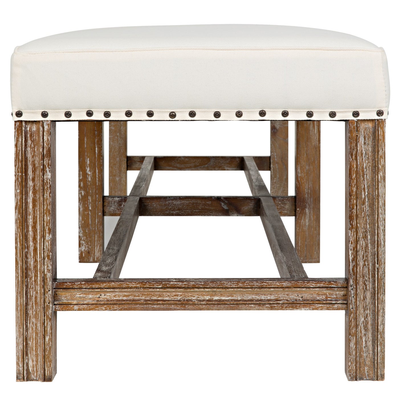 Noir Sweden Bench, Grey Wash