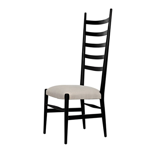 Noir Ladder Chair, Hand Rubbed Black