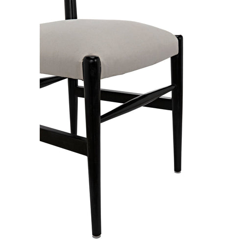 Noir Ladder Chair, Hand Rubbed Black