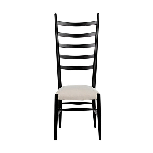 Noir Ladder Chair, Hand Rubbed Black