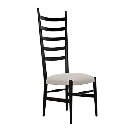 Noir Ladder Chair, Hand Rubbed Black