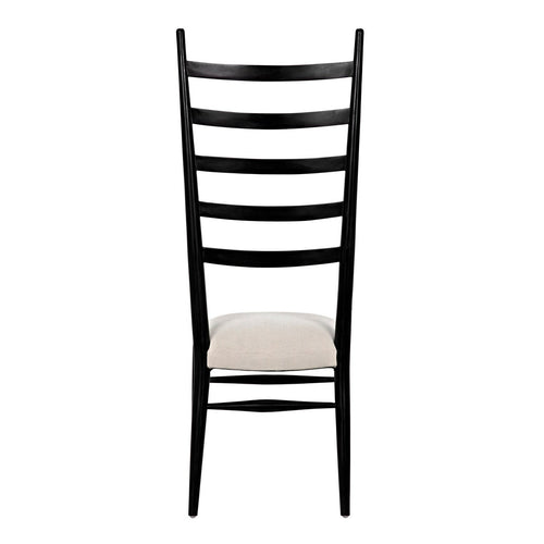 Noir Ladder Chair, Hand Rubbed Black