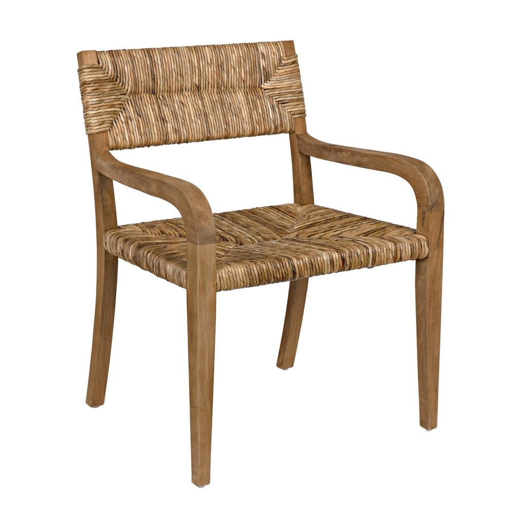 Noir Bowie Arm Chair, Teak