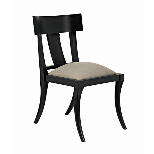 Noir Athena Side Chair