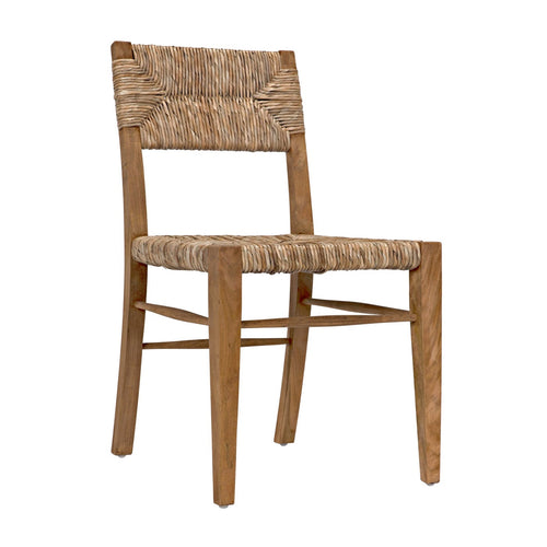 Noir Faley Chair, Teak With Woven