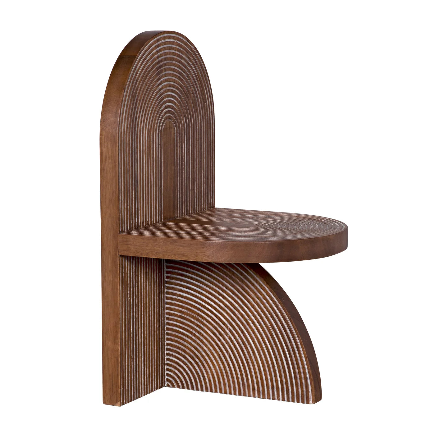 Noir Jupiter Chair, Dark Walnut