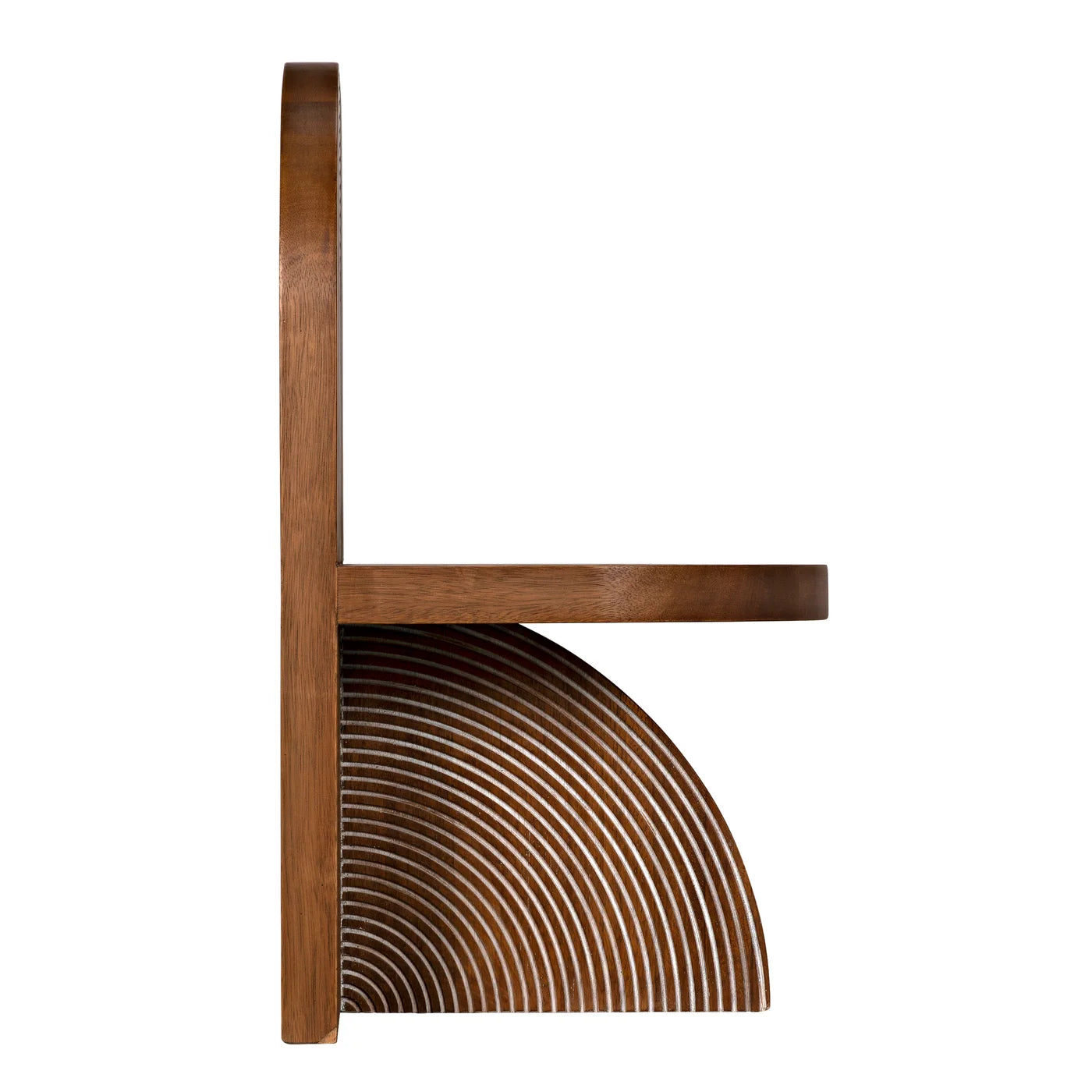 Noir Jupiter Chair, Dark Walnut