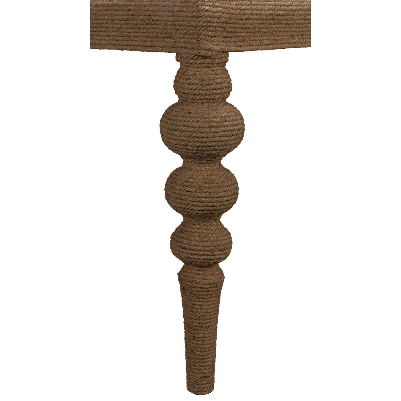 Noir Turned Leg Ismail Console