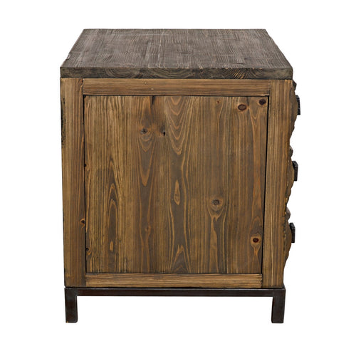 Noir Jones 3 Drawer Sideboard