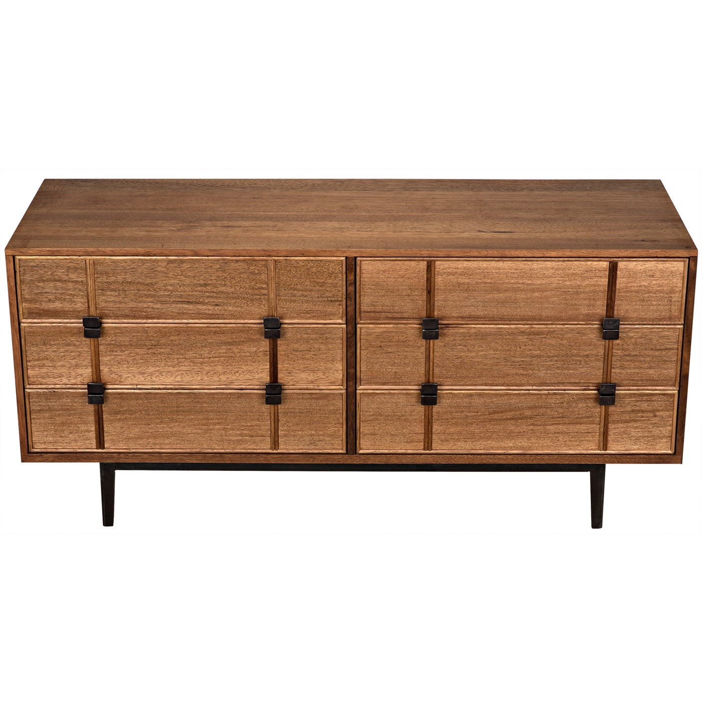Noir Bourgeois Sideboard, Walnut And Steel