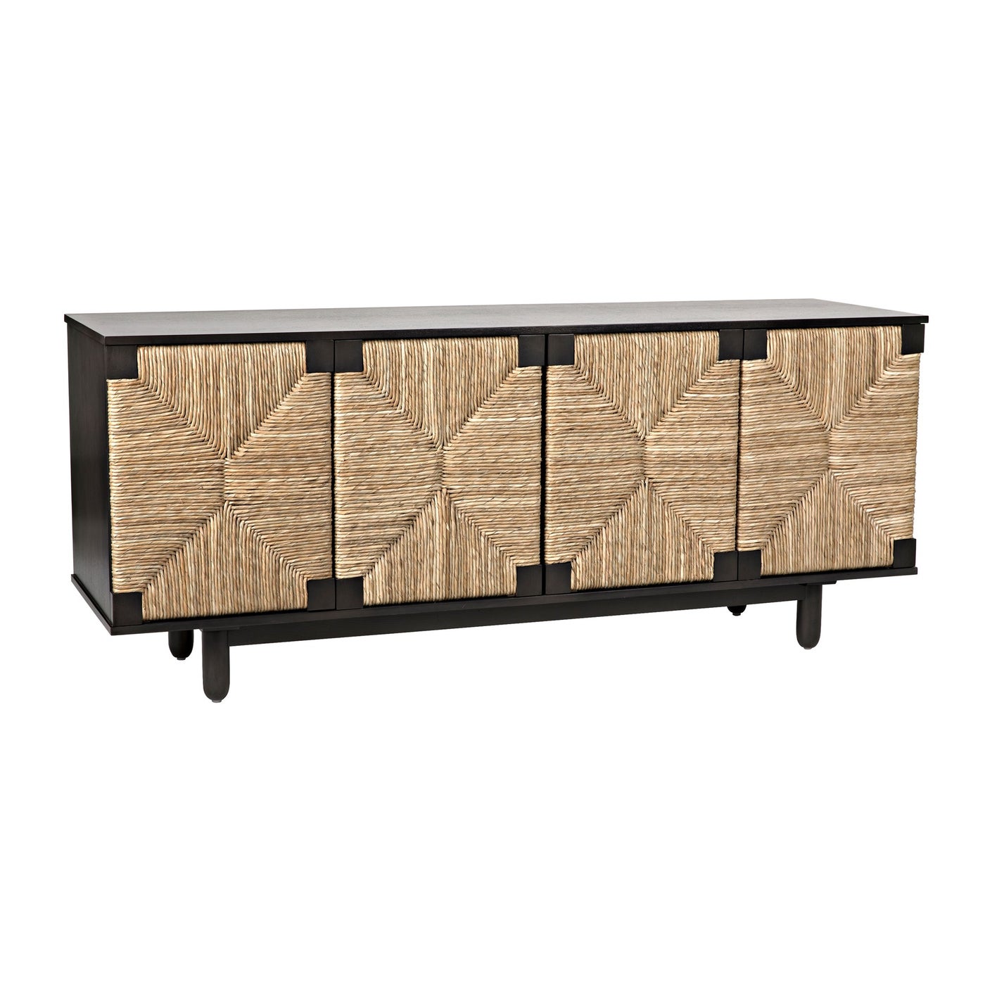 Noir Brook 4 Door Sideboard