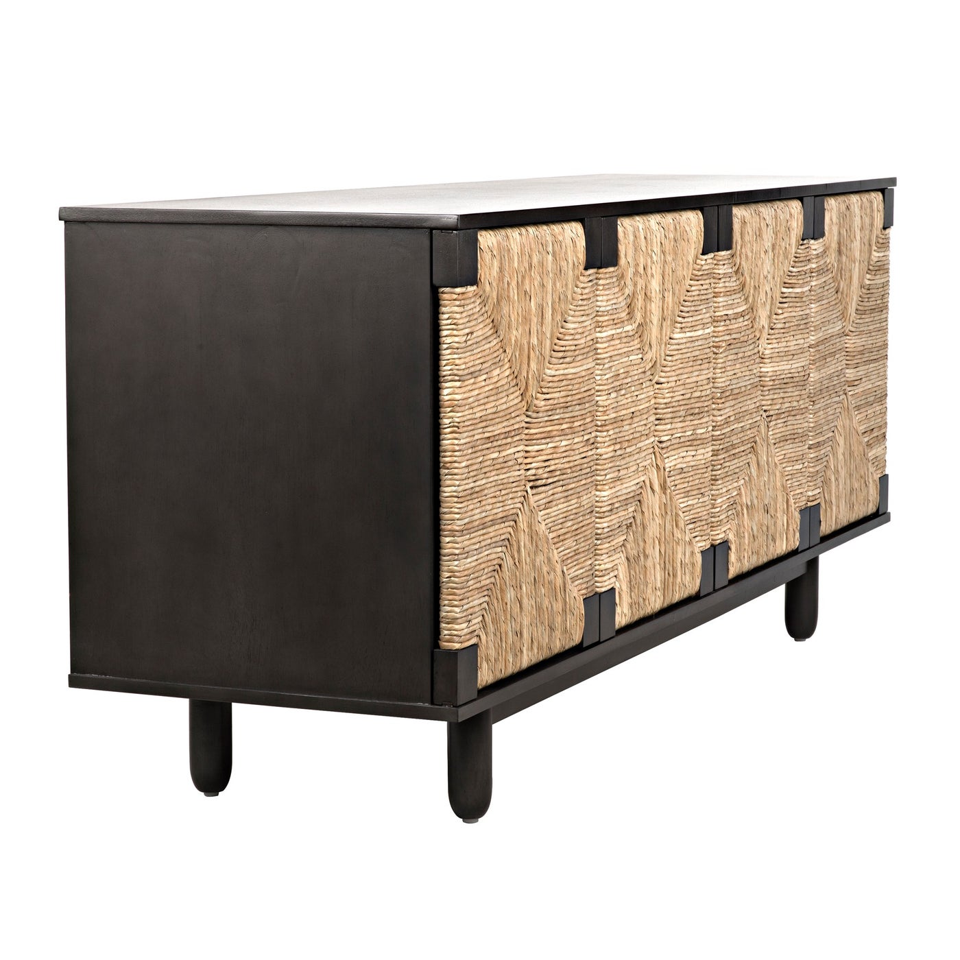 Noir Brook 4 Door Sideboard