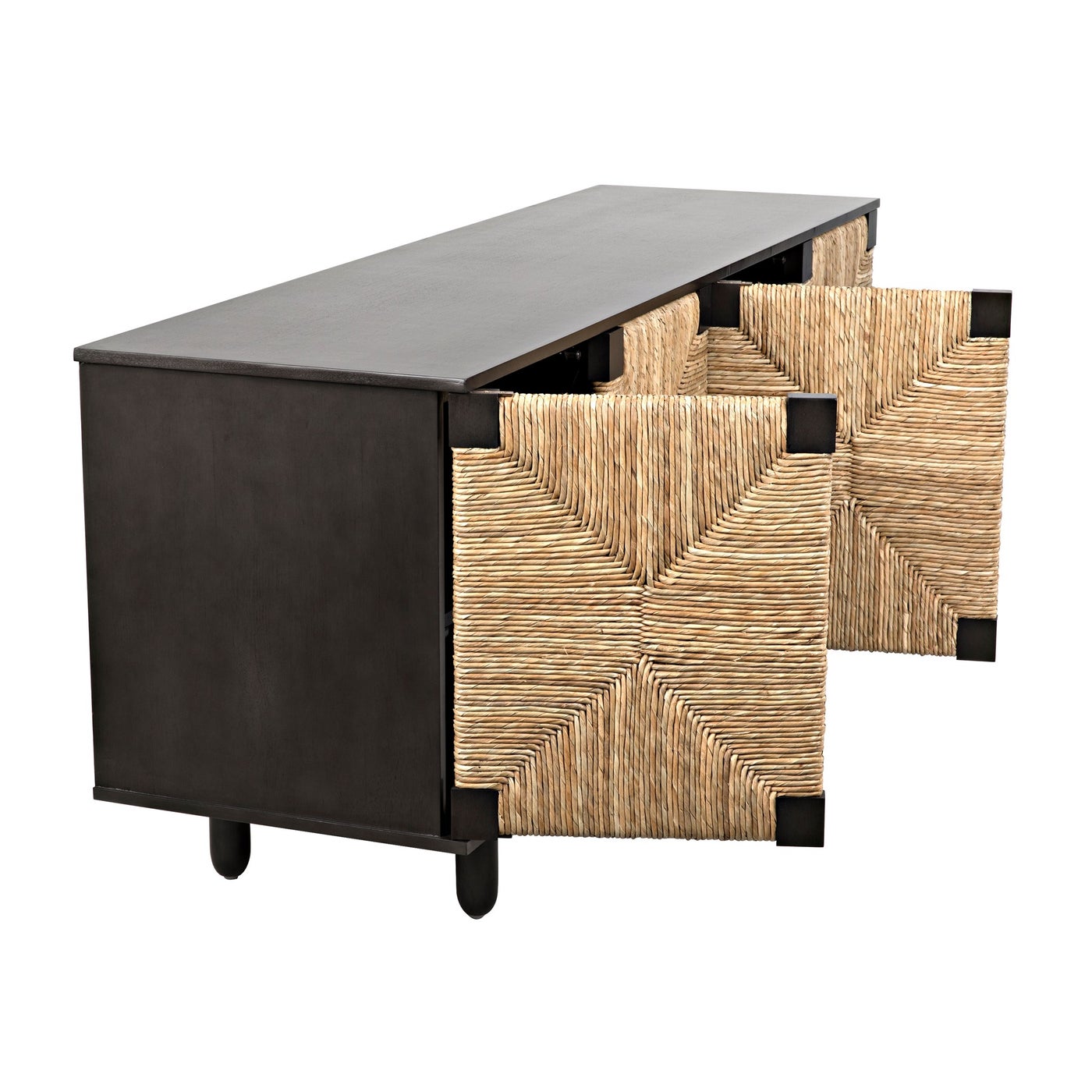 Noir Brook 4 Door Sideboard