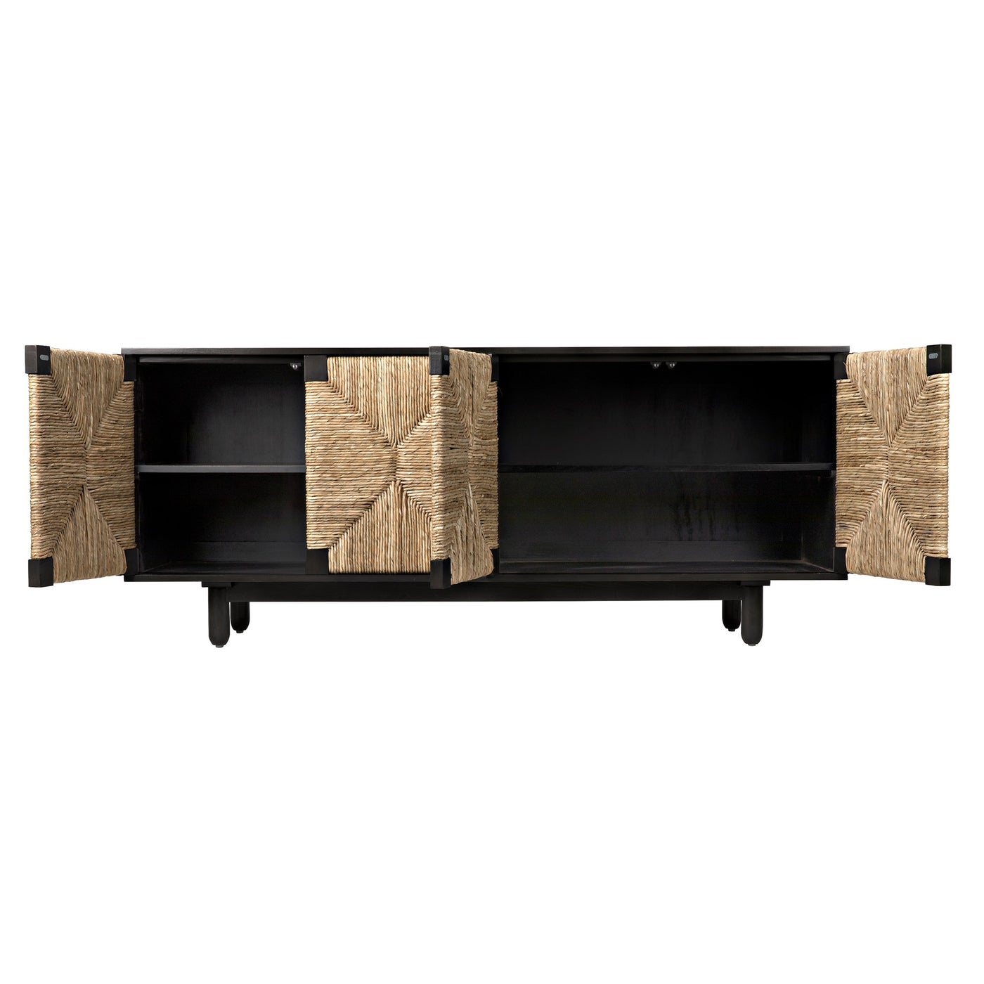 Noir Brook 4 Door Sideboard