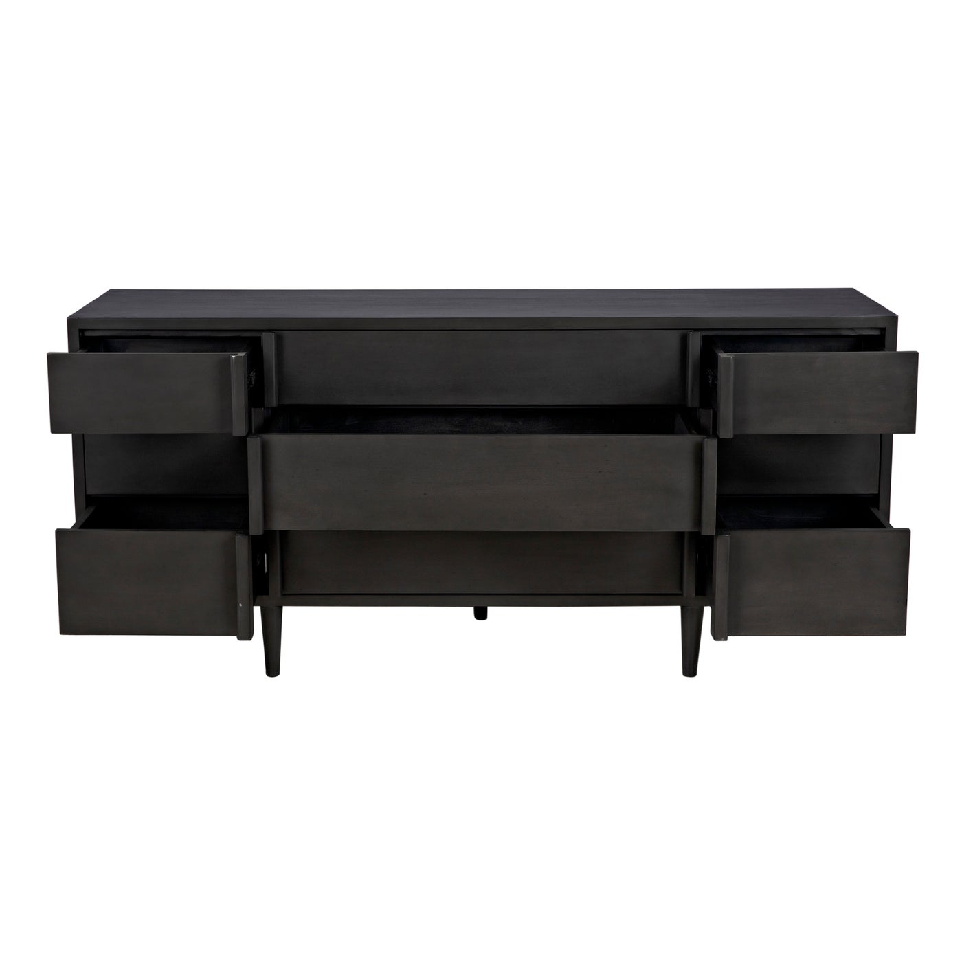 Noir Morten 9 Drawer Dresser