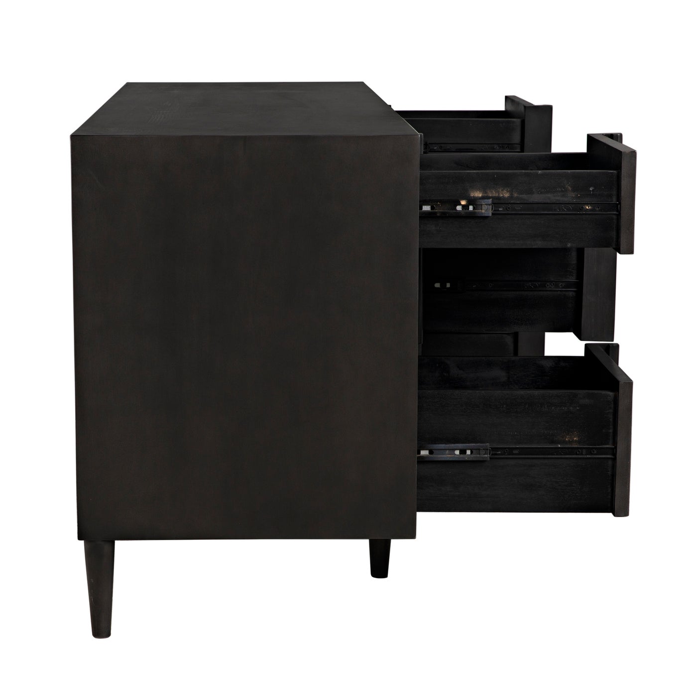 Noir Morten 9 Drawer Dresser