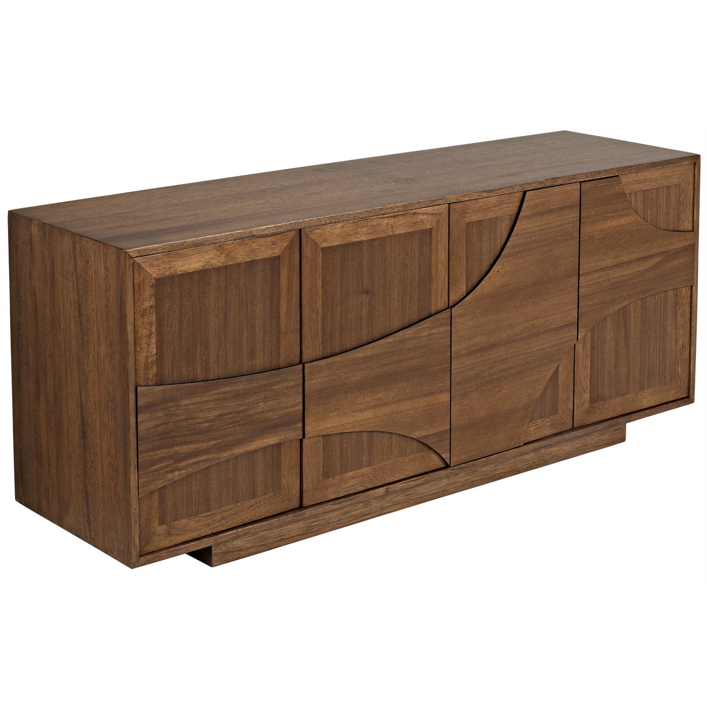Noir Collage Sideboard, Dark Walnut