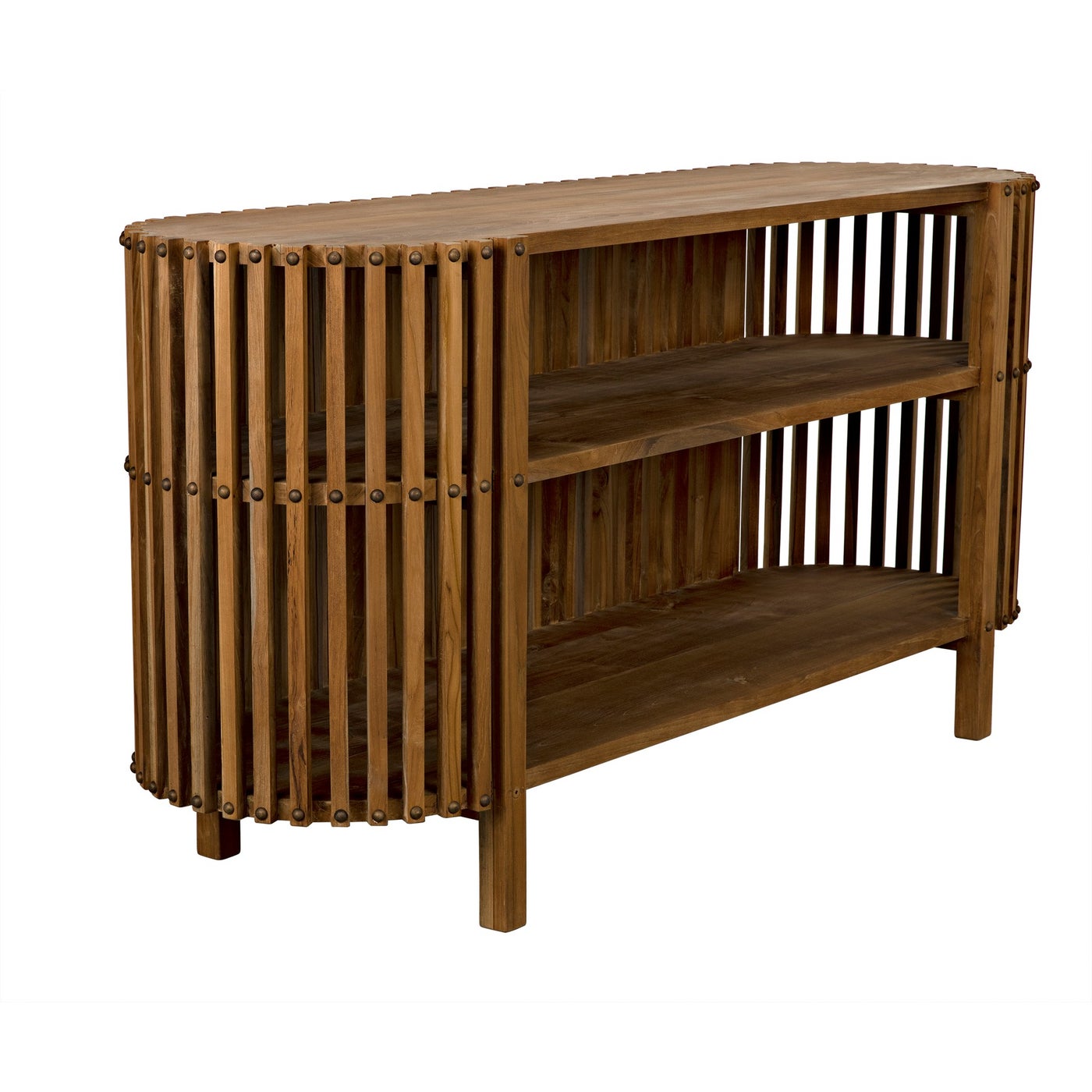 Noir Consuela Console, Teak