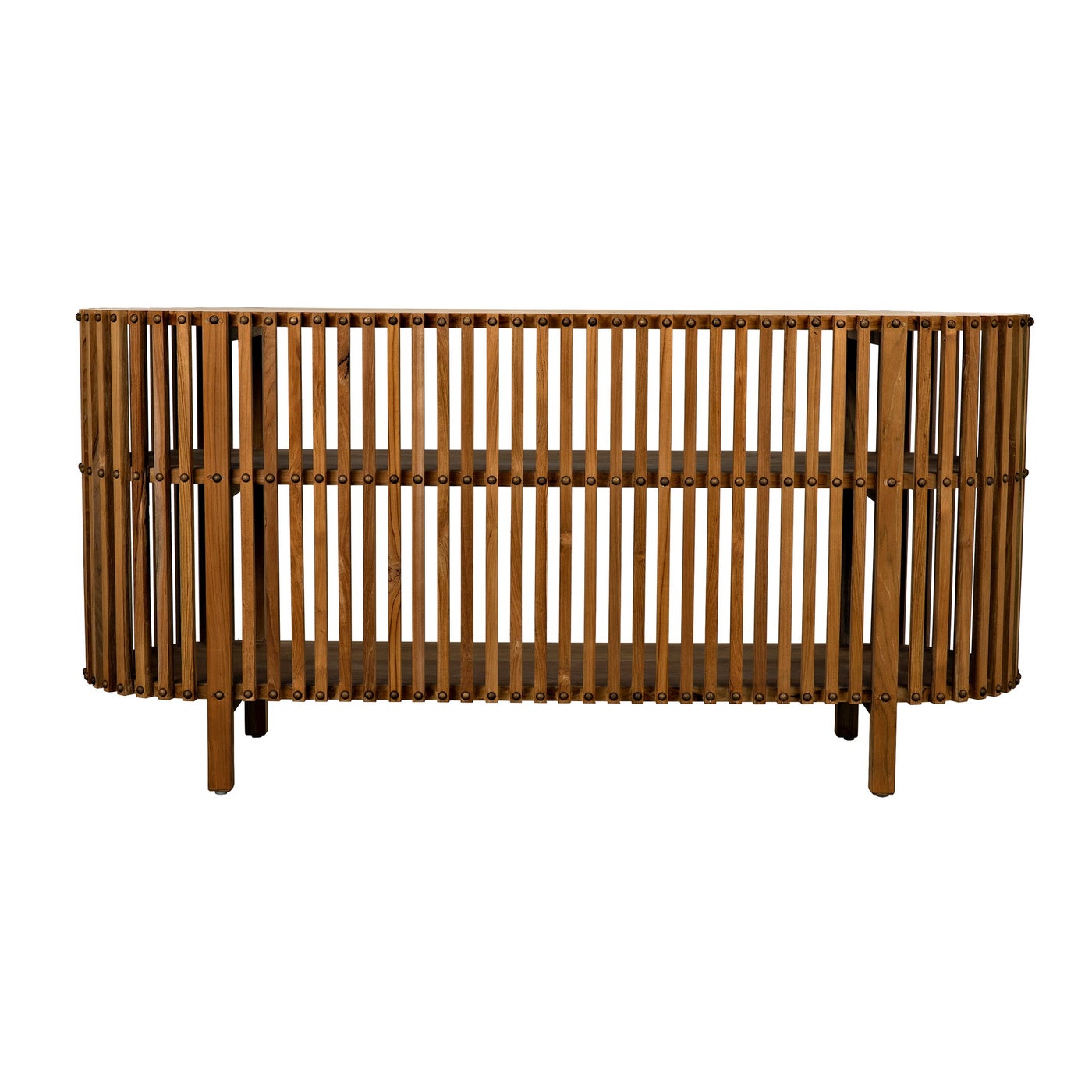 Noir Consuela Console, Teak