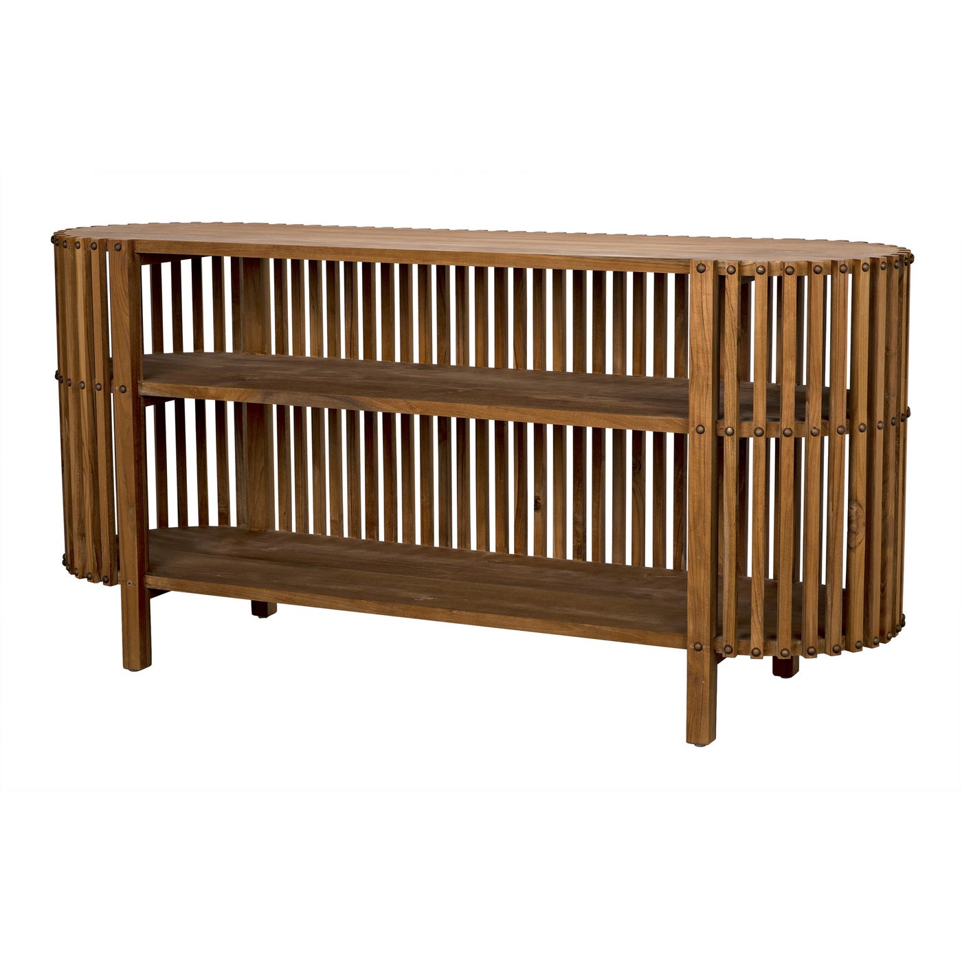 Noir Consuela Console, Teak