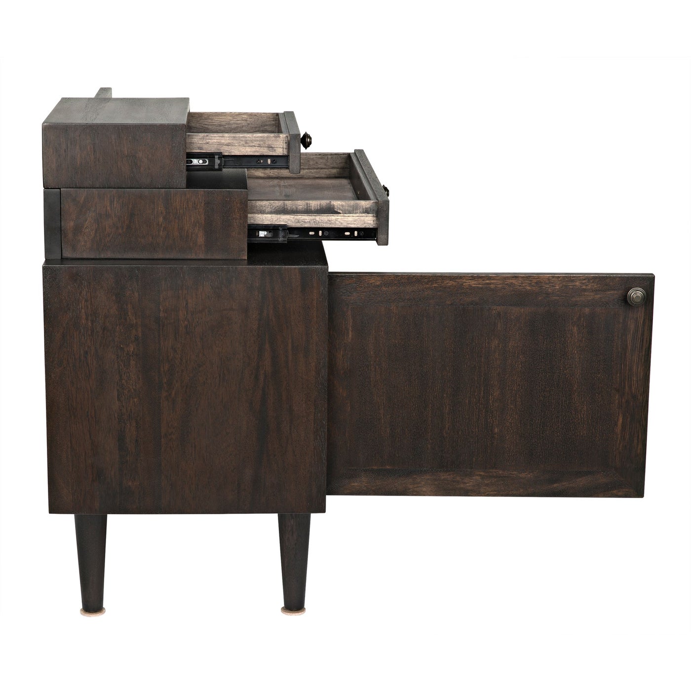 Noir Hermes Sideboard, Ebony Walnut