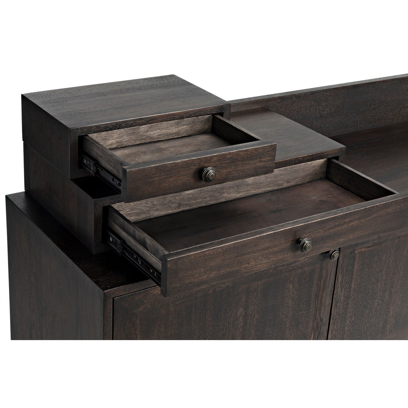 Noir Hermes Sideboard, Ebony Walnut