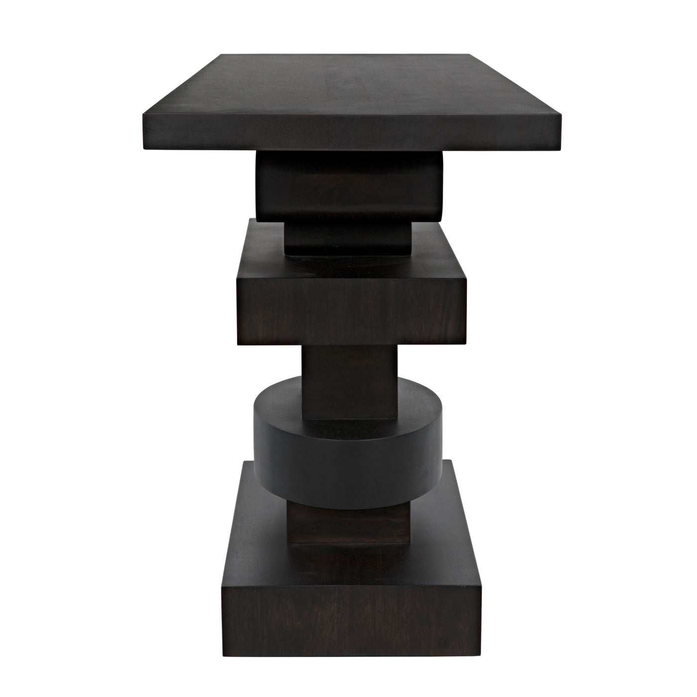 Noir Solange Console, Ebony Walnut