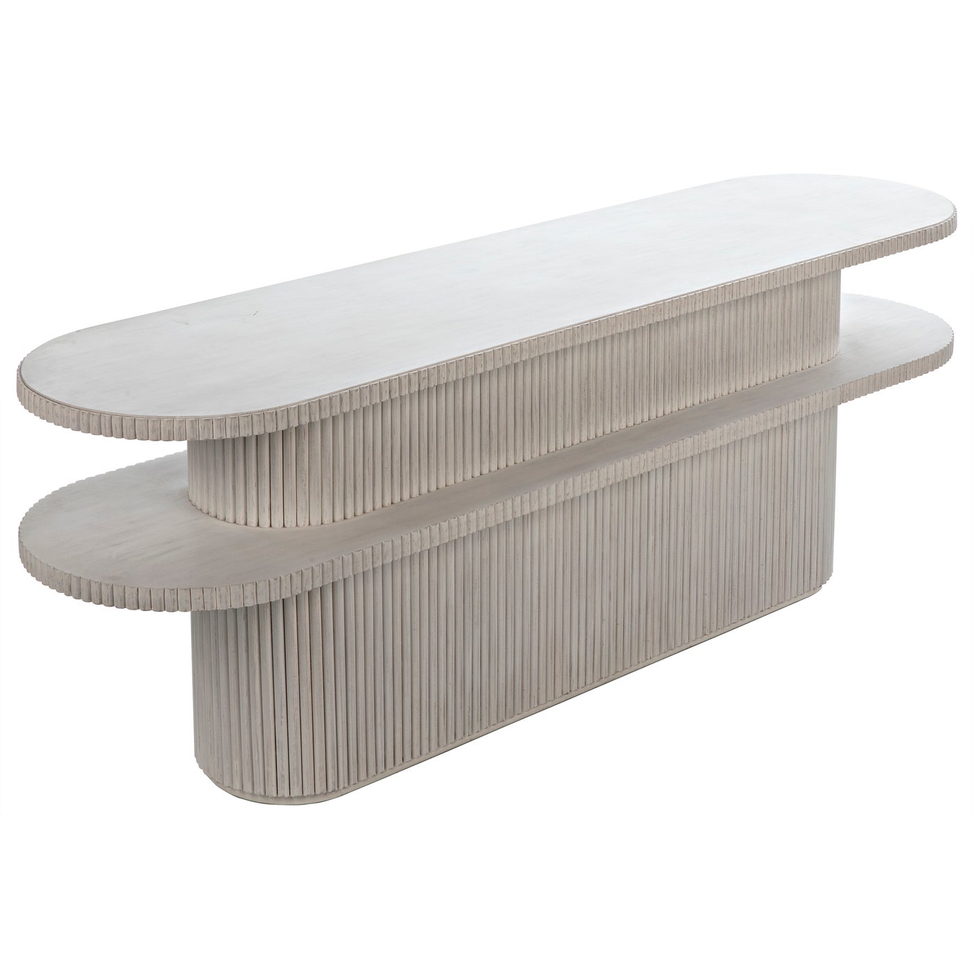 Noir Parker Console, White Wash