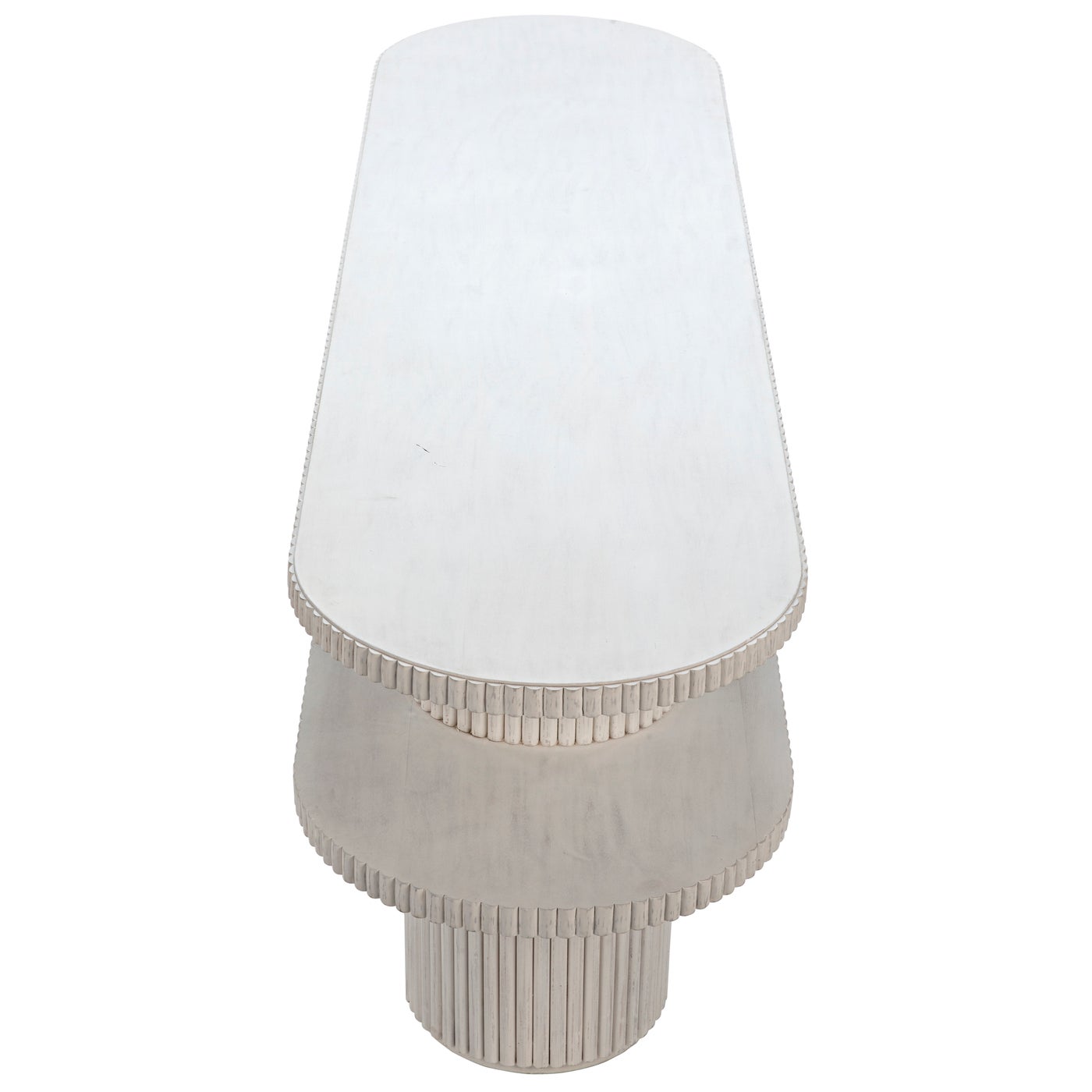 Noir Parker Console, White Wash