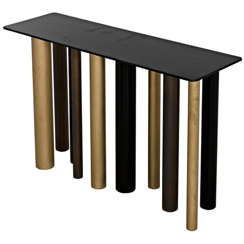 Noir Tessio Console, Steel