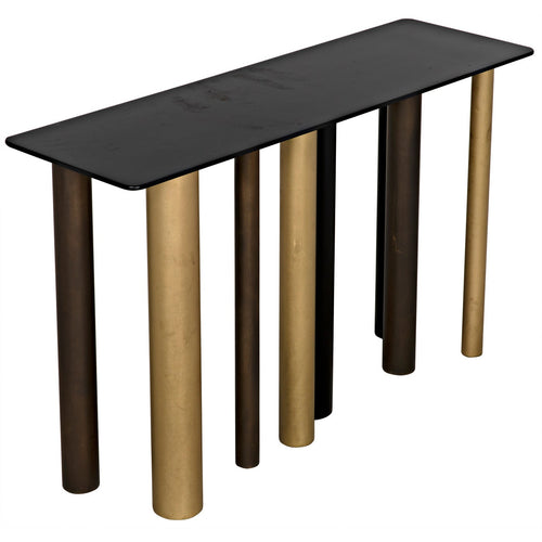 Noir Tessio Console, Steel