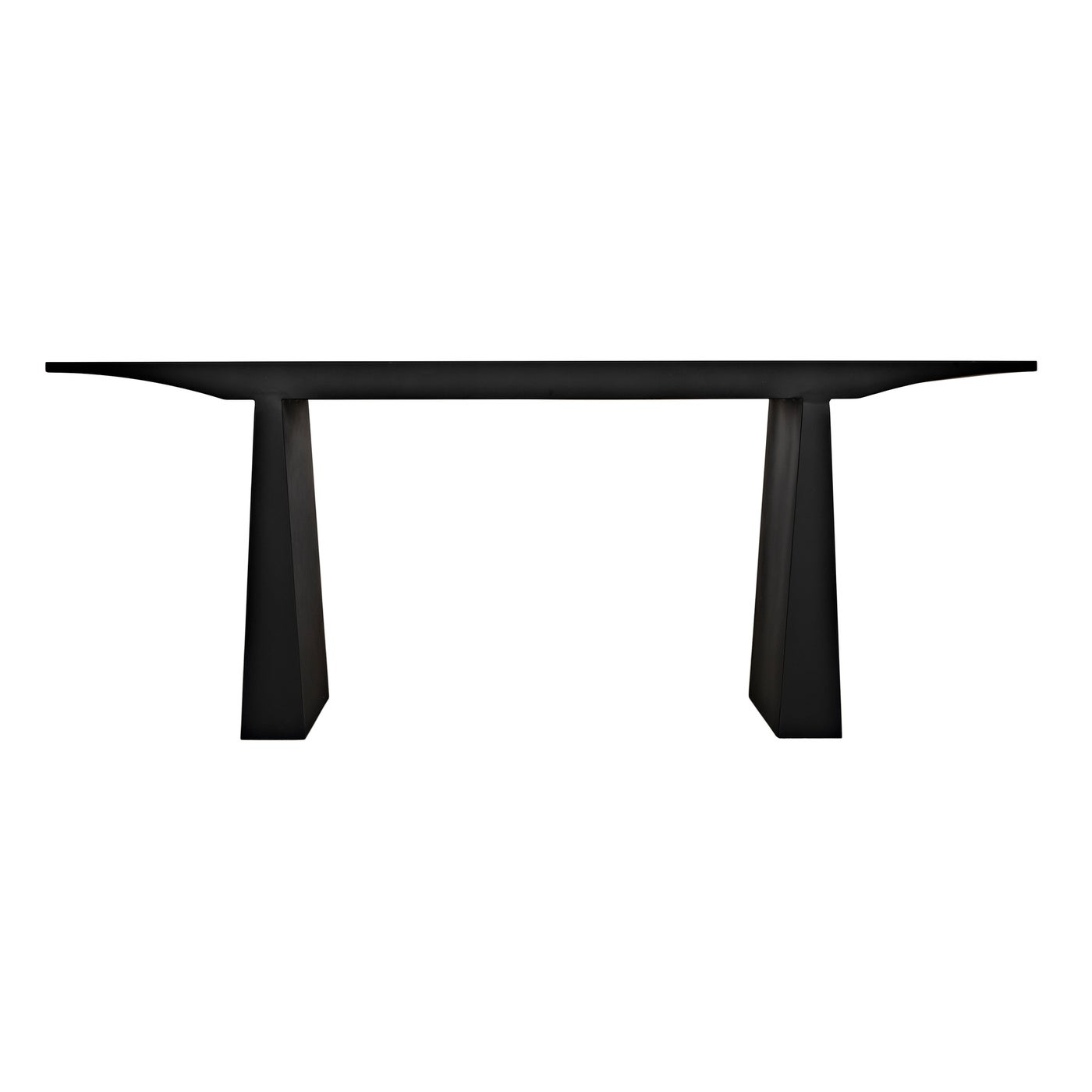 Noir Truss Console, Black Metal