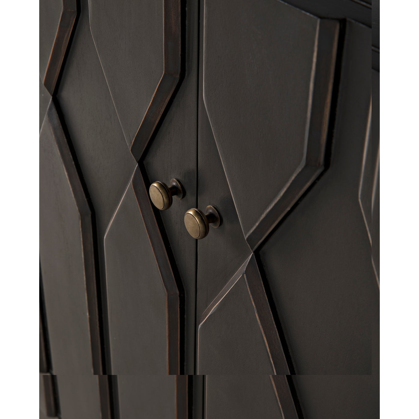 Noir Anubis Sideboard, Pale Rubbed