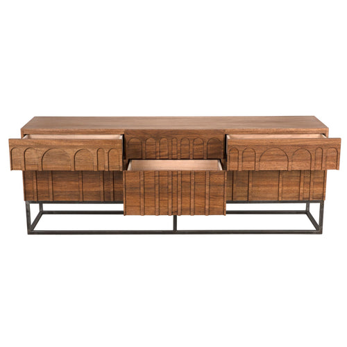 Noir Casanova Sideboard, Dark Walnut