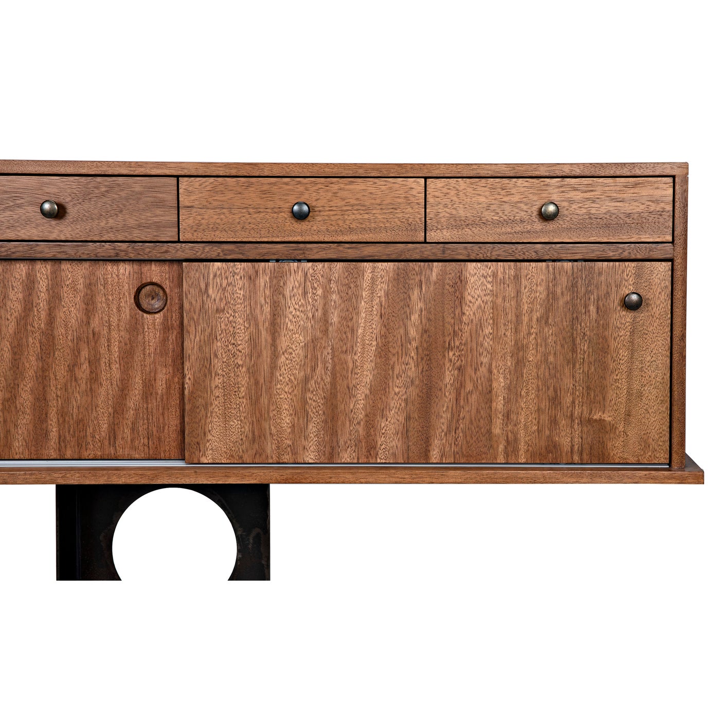 Noir Wolf Sideboard, Dark Walnut