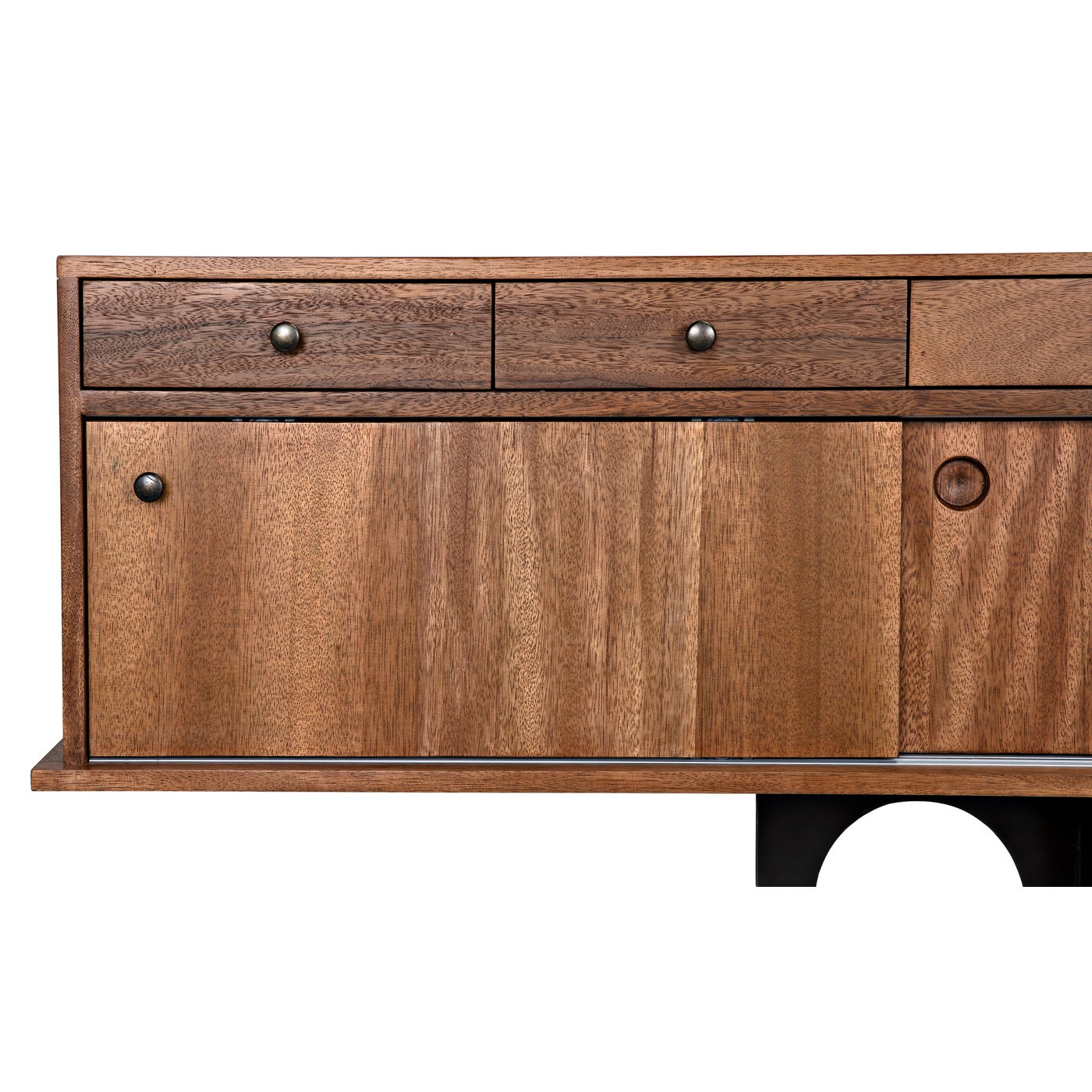 Noir Wolf Sideboard, Dark Walnut
