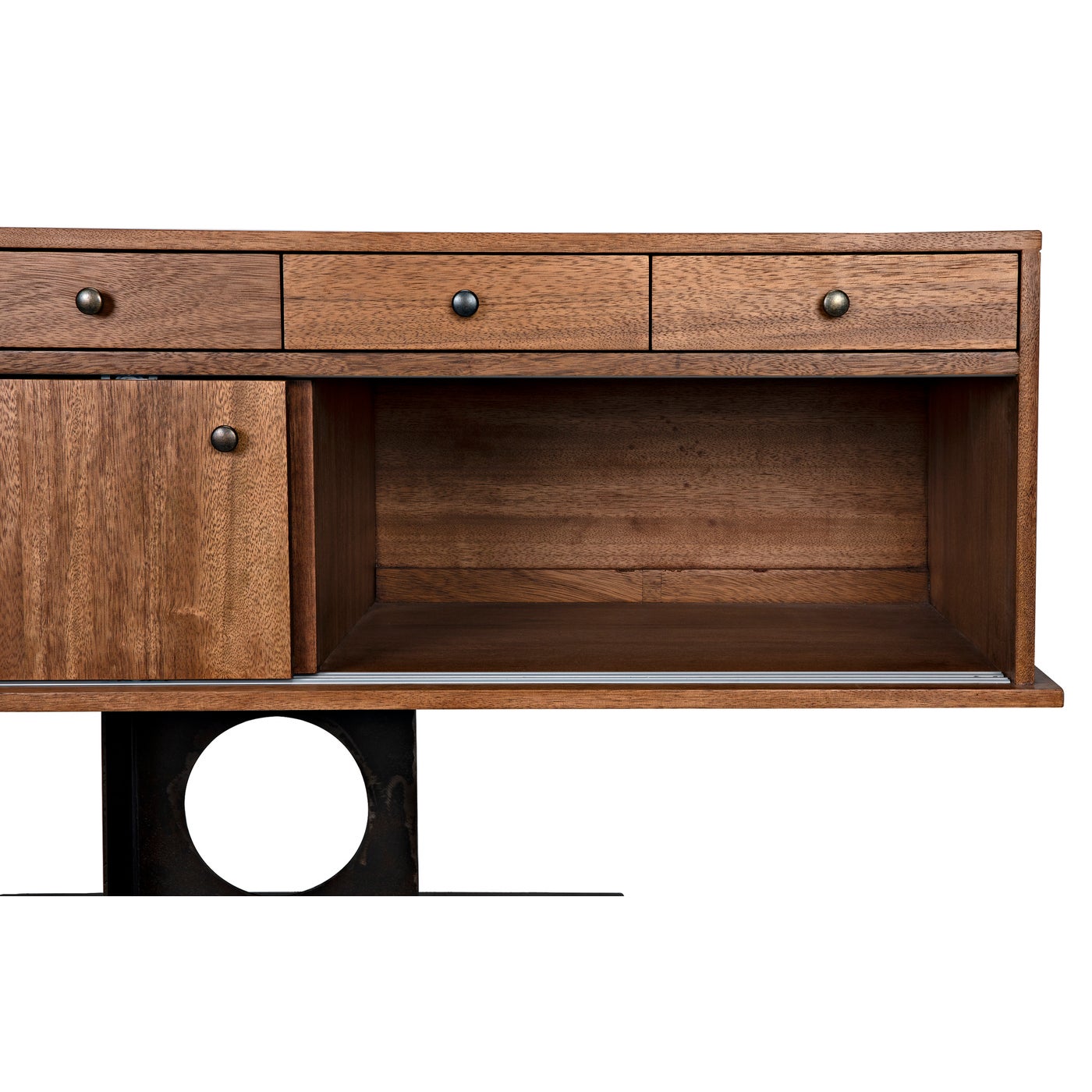 Noir Wolf Sideboard, Dark Walnut