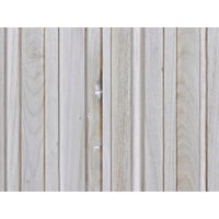 Noir Desdemona 3 Drawer Chest, Bleached Elm